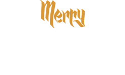 圣诞节复古文字字体设计文字组合