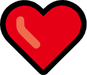 emoji心形爱情图标icon