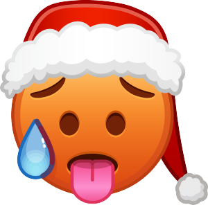 表情圣诞帽节日圣诞节emoji