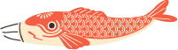 鲤鱼旗日本日系和风传统