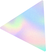 三角形镭射渐变基本形状基础图形