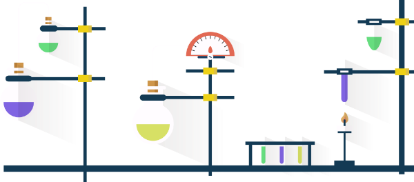 化学容器科学实验反应过程