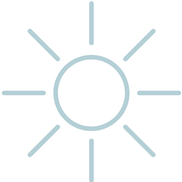太阳阳光图标标识发光