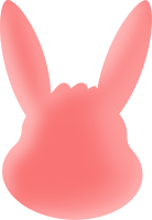 兔子复活节节日卡通插画