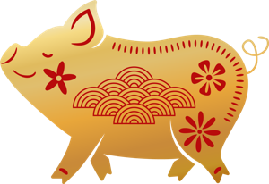 猪猪年生肖十二生肖春节