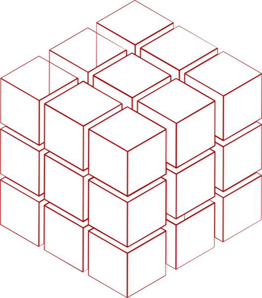 方块积木抽象几何图形立体图形