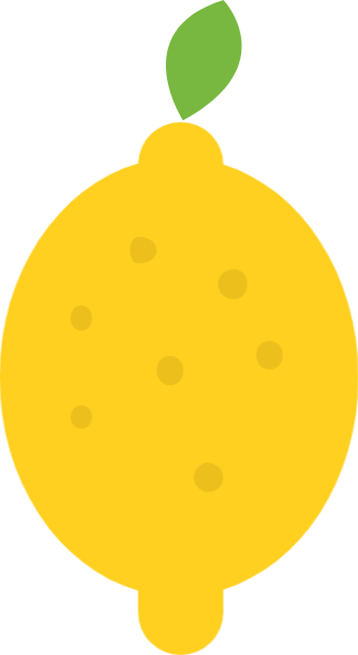 水果柠檬食物装饰装饰元素
