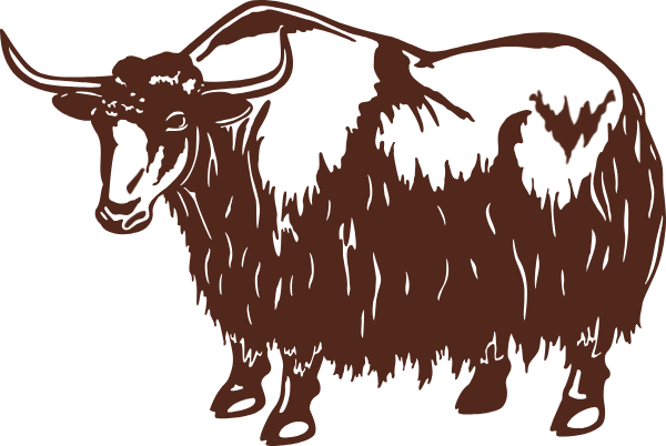 动物牦牛牛装饰装饰元素
