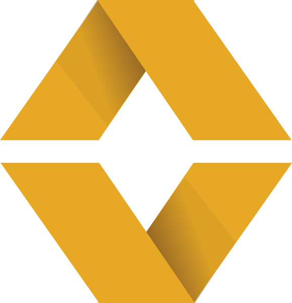 logo黄色形状几何体三角形