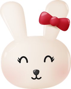 兔子动物复活节节日卡通
