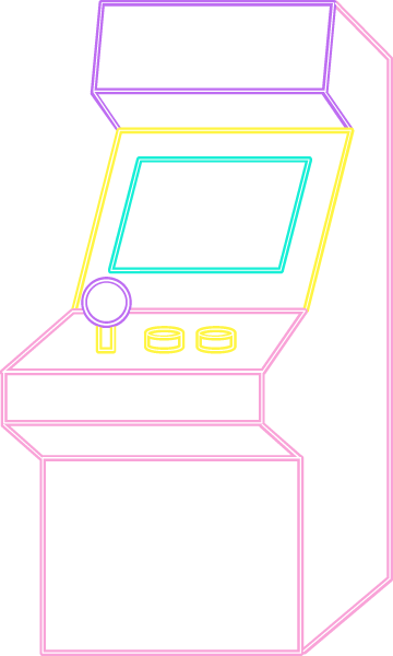 游戏游戏厅电子游戏游戏机霓虹