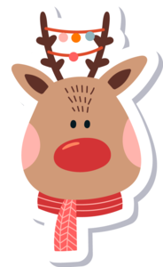 鹿麋鹿圣诞圣诞节动物