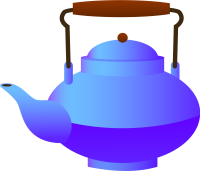 茶壶水壶壶节日插画