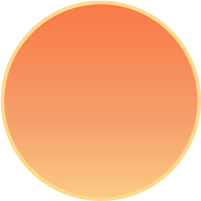 太阳夕阳圆圆形渐变