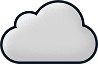 云朵表情符号emoji图片