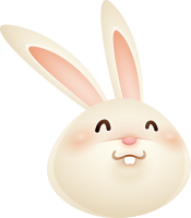 兔子动物卡通复活节节日