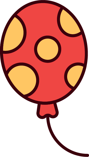 气球红气球愚人节庆祝庆贺