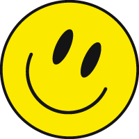 笑脸emoji抽象复古潮流