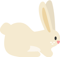 兔子小白兔动物复活节卡通