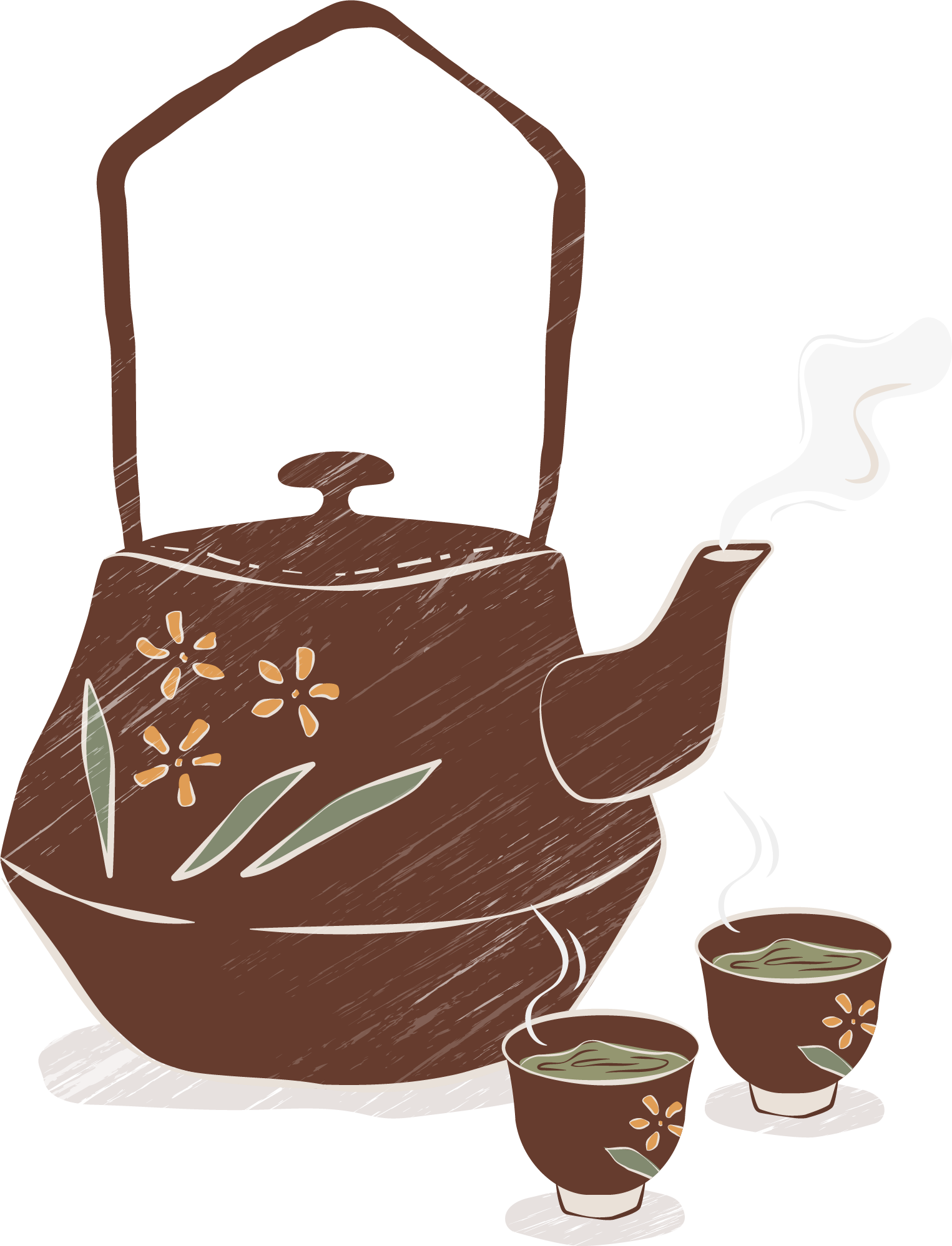 茶茶壶茶杯杯子水壶