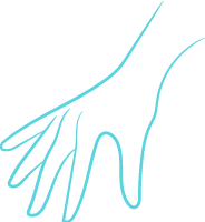 手手势手指手绘线条