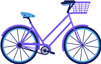 自行车单车脚踏车交通工具代步工具