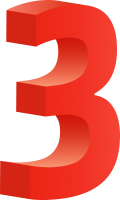 数字3d渐变