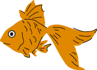 鱼鱼类动物金鱼卡通