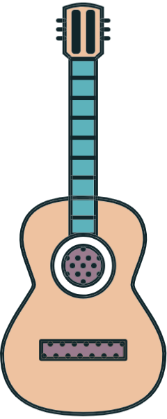 吉他乐器音乐装饰装饰元素