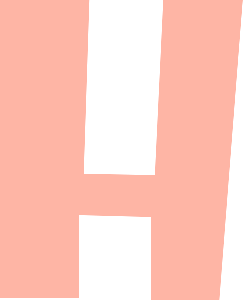 h字母英文装饰装饰元素