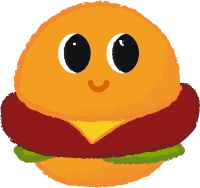 emoji表情表情包汉堡汉堡包