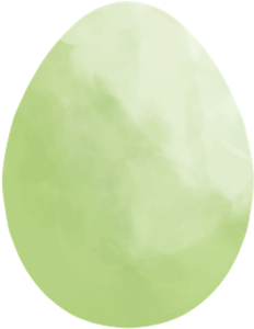 蛋彩蛋复活节节日手绘
