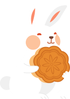 兔子小白兔玉兔月饼中秋