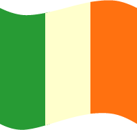 国旗爱尔兰绿帽子节圣帕特里克节