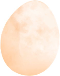 蛋彩蛋复活节节日手绘