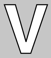字母v镂空字母装饰装饰元素