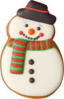 雪人饼干圣诞圣诞节食物