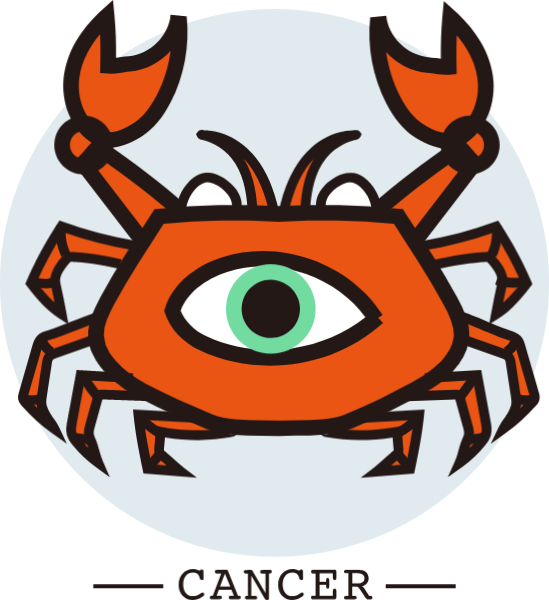 螃蟹眼睛巨蟹座星座十二星座