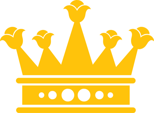 皇冠王冠黄色公主国王