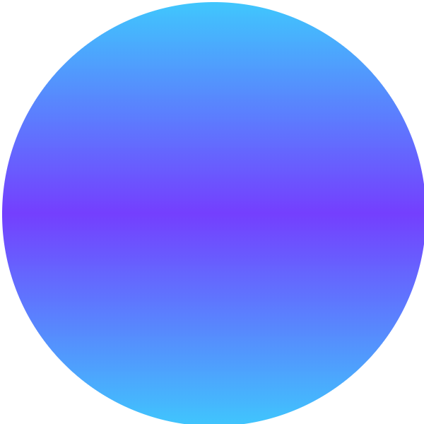 电商元素蓝紫渐变圆装饰
