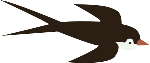 燕子动物飞翔装饰装饰元素