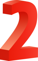 数字3d渐变