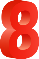 数字3d渐变