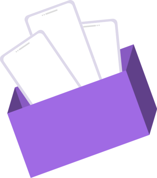 纸箱子盒子票选票