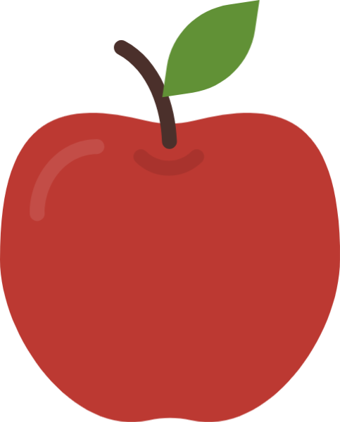 苹果水果红色色块红富士