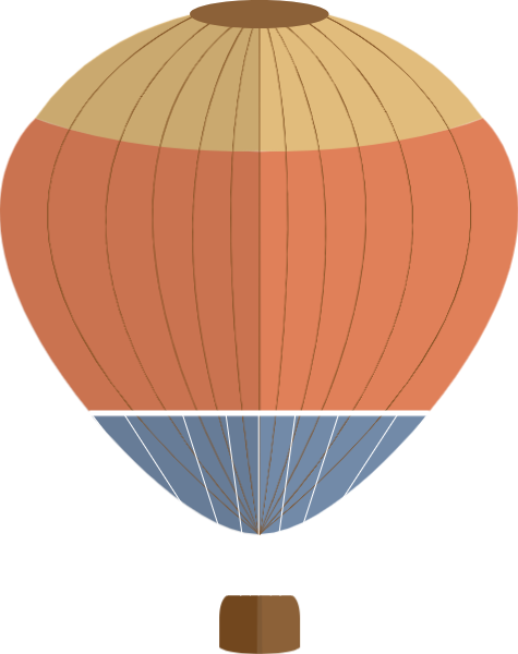 热气球交通工具气球交通卡通