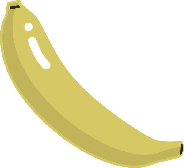 香蕉水果黄色食物食品
