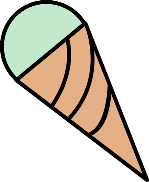 冰淇淋甜筒甜食甜点夏天