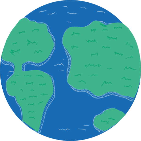 地球地图模型旅行圆形