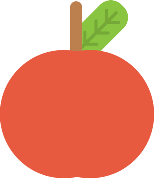苹果水果红色色块番茄